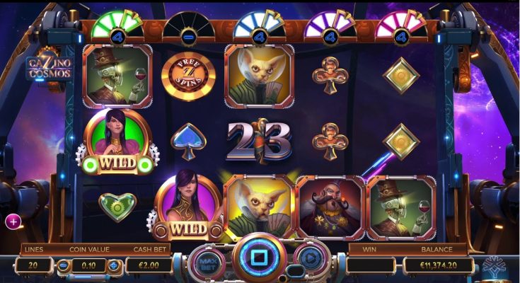 Slot Cazino Cosmos: Mengenal Tema Dan Grafis Juga Cara Bermain