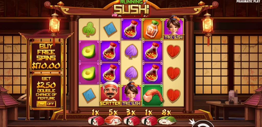 Slot Running Sushi Pragmatic Play